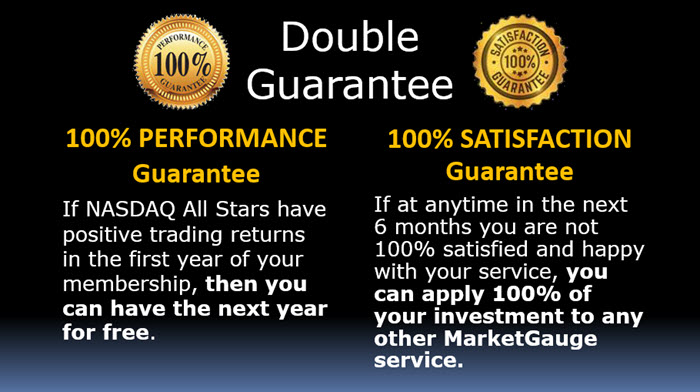 100% Performance Guarantee X 2